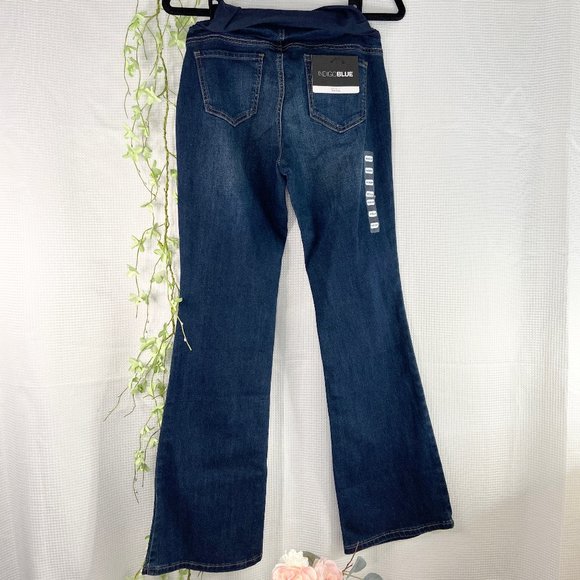 Motherhood Maternity Indigo Blue Boot Cut Medium - Picture 7 of 12